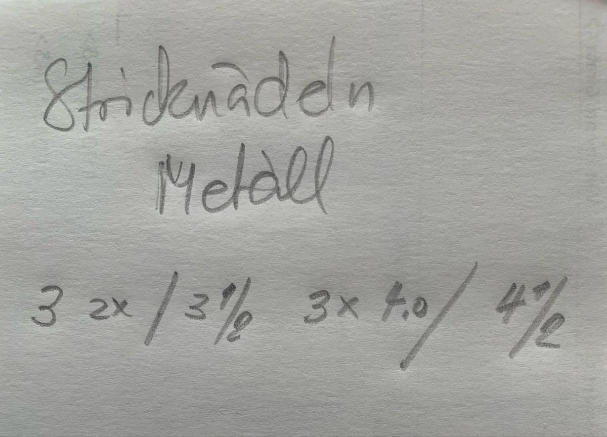 Nadeln: Stricknadel ( Metall ) – Gebraucht aus Glis von taisiya078 1