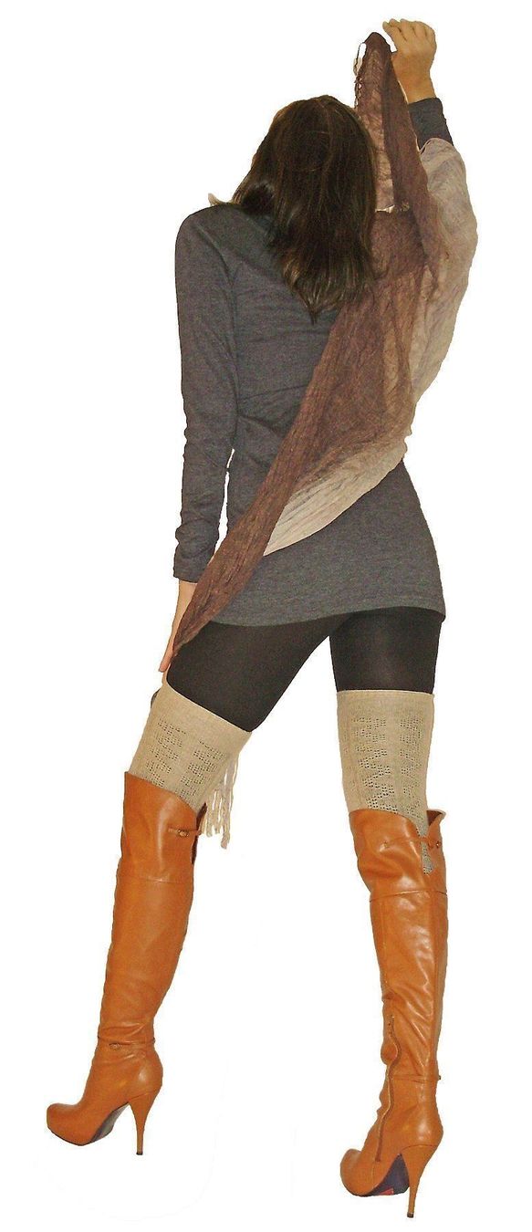 Scarpe da donna: Overknee Luichiny Gr. 36  in braun – Nuovo e nell'imballaggio originale da Horn venduto da thatlooksgood 1