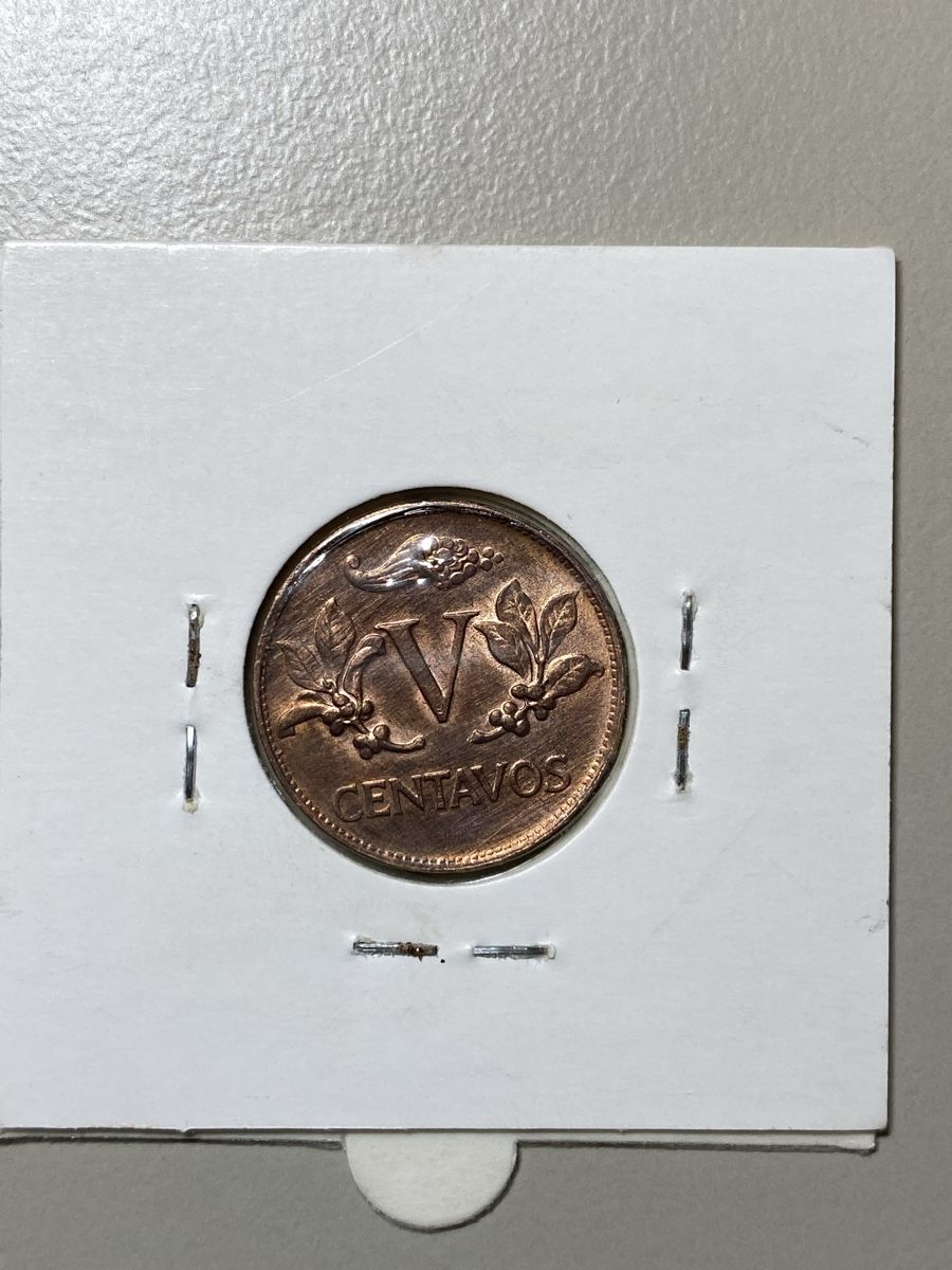 Tutti le monete: Colombie - 5 centimes - 1967 – Usato da Payerne venduto da Mike1682 1