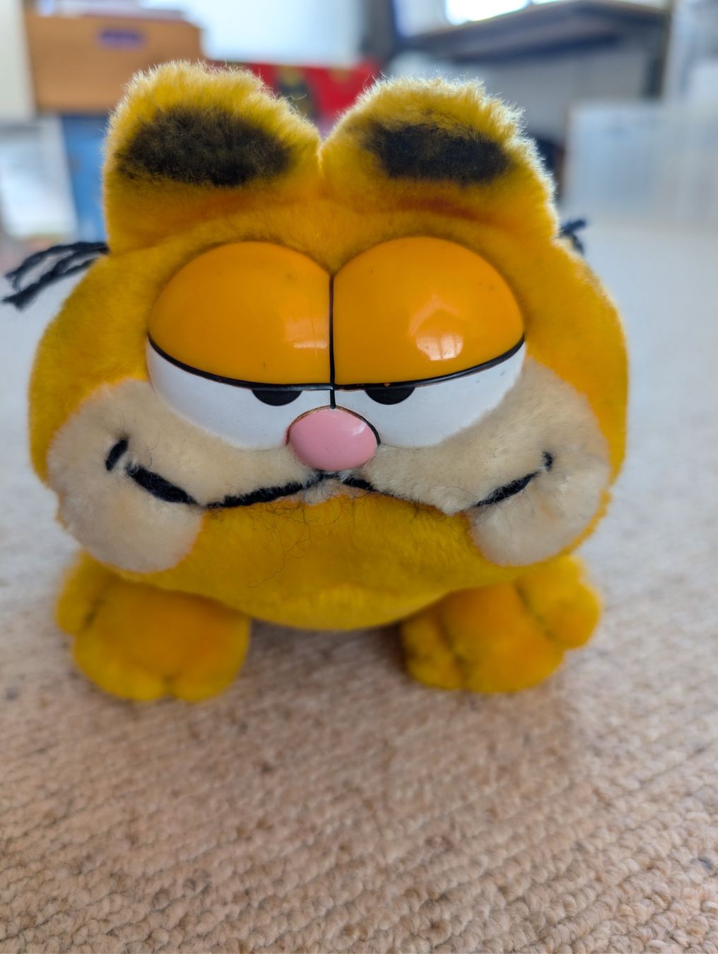 Giocattoli: Garfield Stofftier Plüsch, ca 20cm lang – Usato da Spiez venduto da Crazyduck 1
