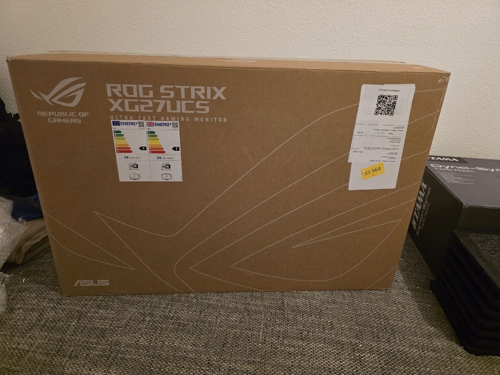 Asus Monitor: Monitor Asus Rog Strix XG27UCS – Usato da Fribourg venduto da ACO7