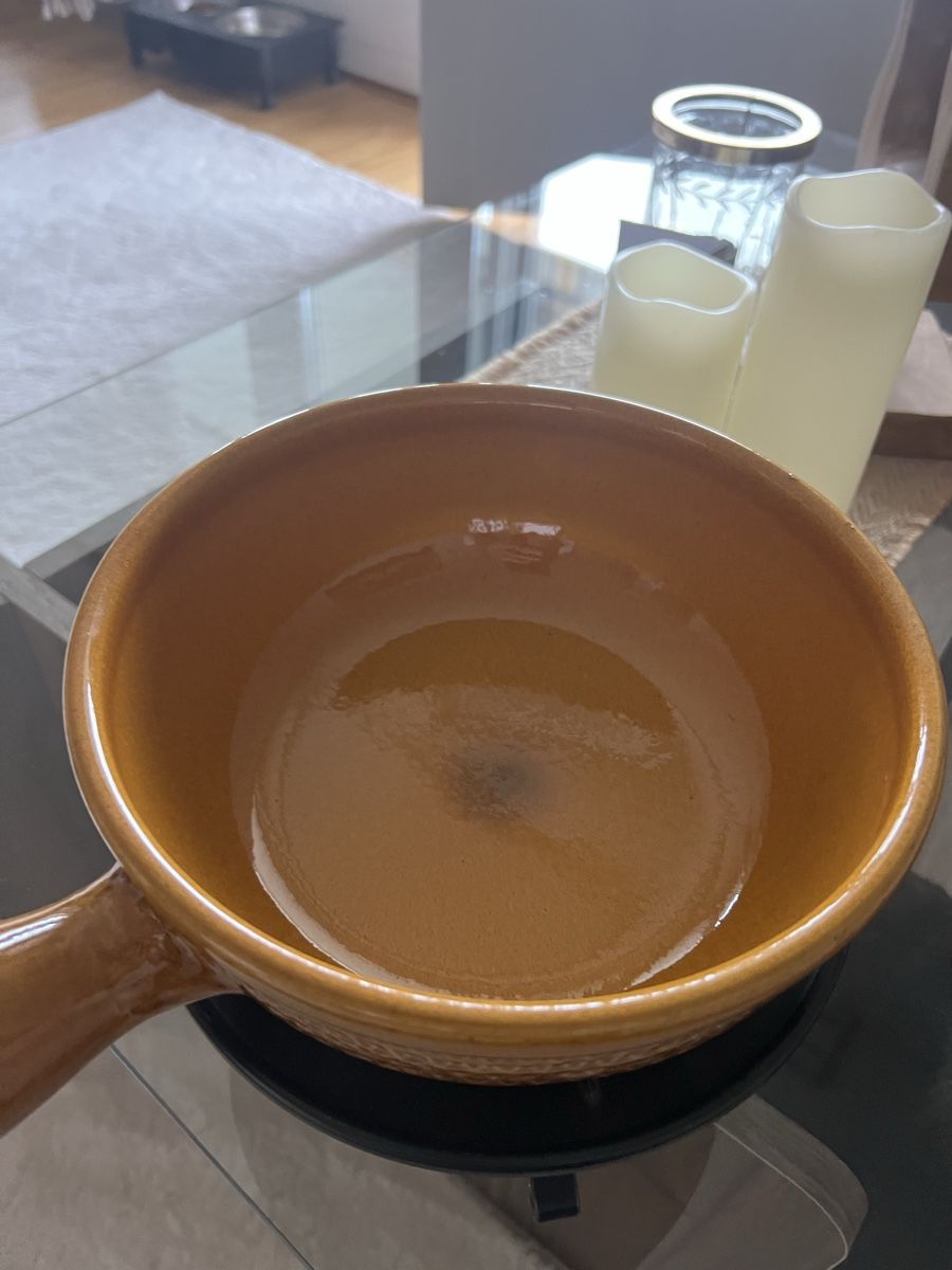 Pentole: Fondue Bourguignonne Rechaud – Usato da Oberdiessbach venduto da Wiederliebe 1