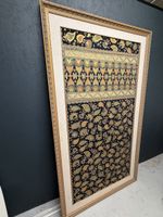 Batik encadré vintage - Motif cachemire oriental chic!