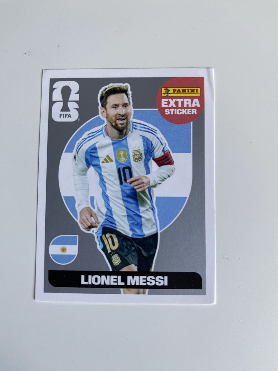 Panini Carte collezionabili: Panini Extra Sticker Lionel Messi Silber – Nuovo (secondo la descrizione) da Goldach venduto da Umestrigge