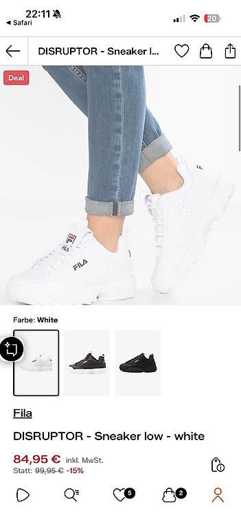 Fila Scarpe da donna: Fila Disruptor – Usato da Zürich venduto da ser_6vm2 4