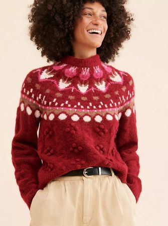 Pulli, rot, Maison Scotch