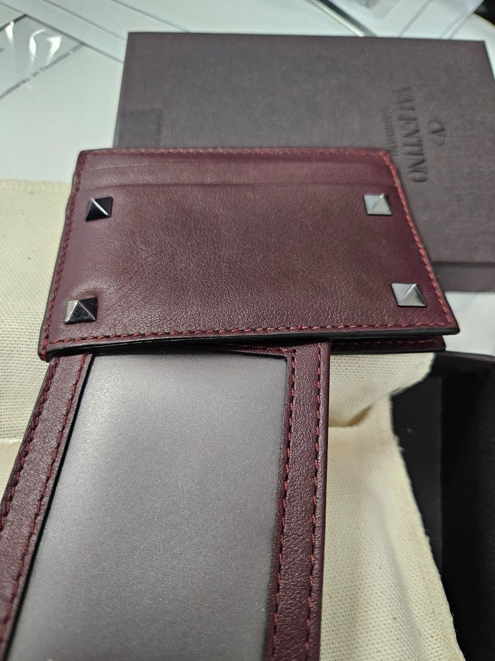 Valentino Portafogli: VALENTINO Garavani Card Holder – Nuovo (secondo la descrizione) da Oftringen venduto da diesel077 6