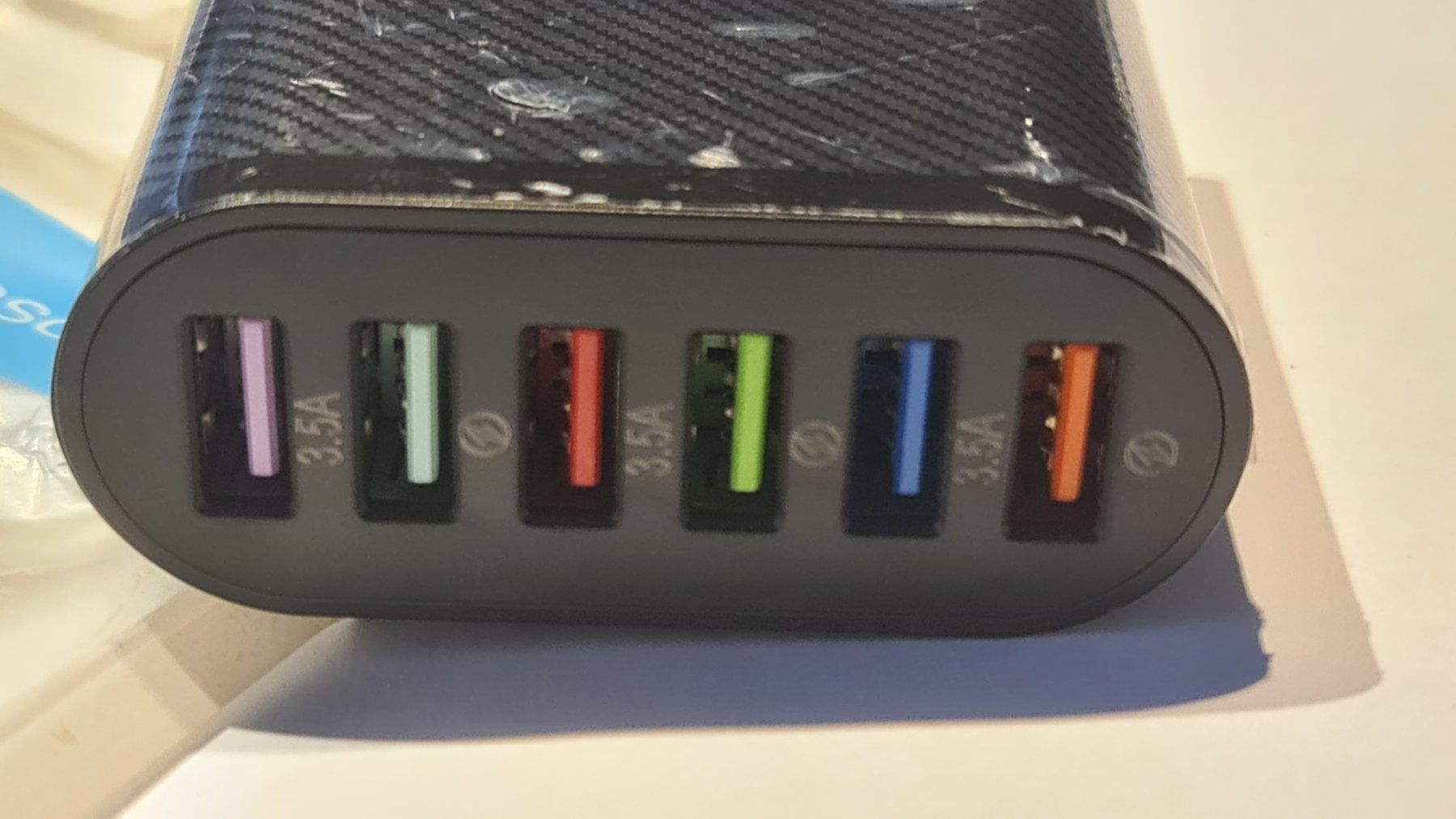 Caricabatterie: 48W 6-fach USB Ladegerät – Nuovo (secondo la descrizione) da Uerkheim venduto da Justi.y 1