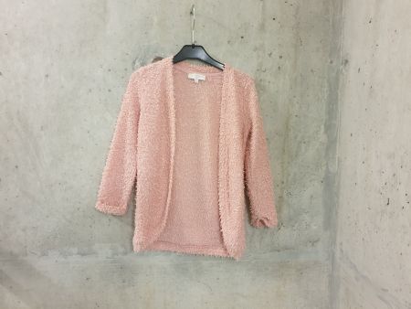 Gilet long Charles Vögele, rose poudré, fille, taille 116