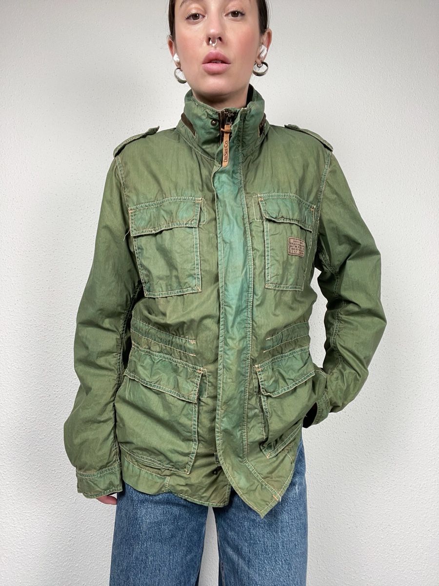 Diesel Jacken: Diesel Jacket, Olive Green, Size Medium – Gebraucht aus Knonau von Grapesvintage 2