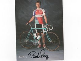 Autogrammkarte von Ex-Radrennfahrer Beat Zberg CH
