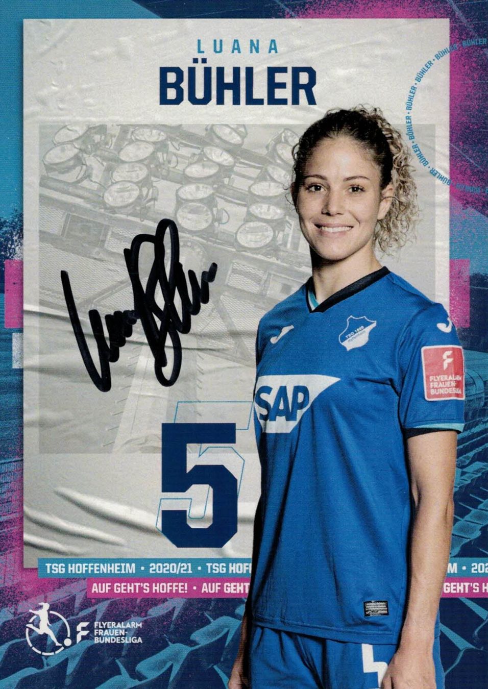Autografi: Luana Bühler Autogramm handsigniert Schweiz Hoffenheim 20/21 – Nuovo (secondo la descrizione) da Thalwil venduto da JogaB0nito