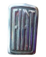 Fiat Kühlerhaubenplakette antik