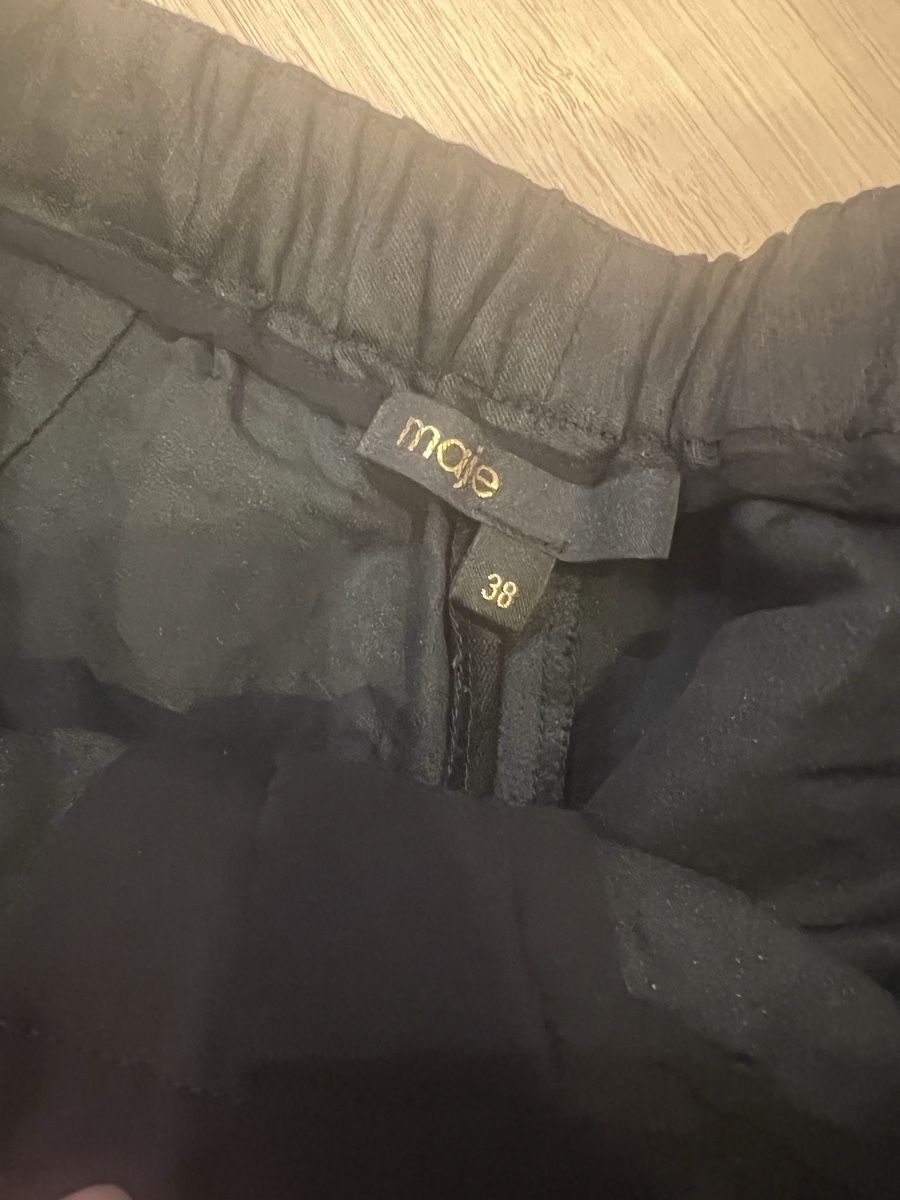 Maje Pantaloni: MAJE Stoffhose, schwarz, Gr. 36 – Nuovo (secondo la descrizione) da Baar venduto da Lila2006 3