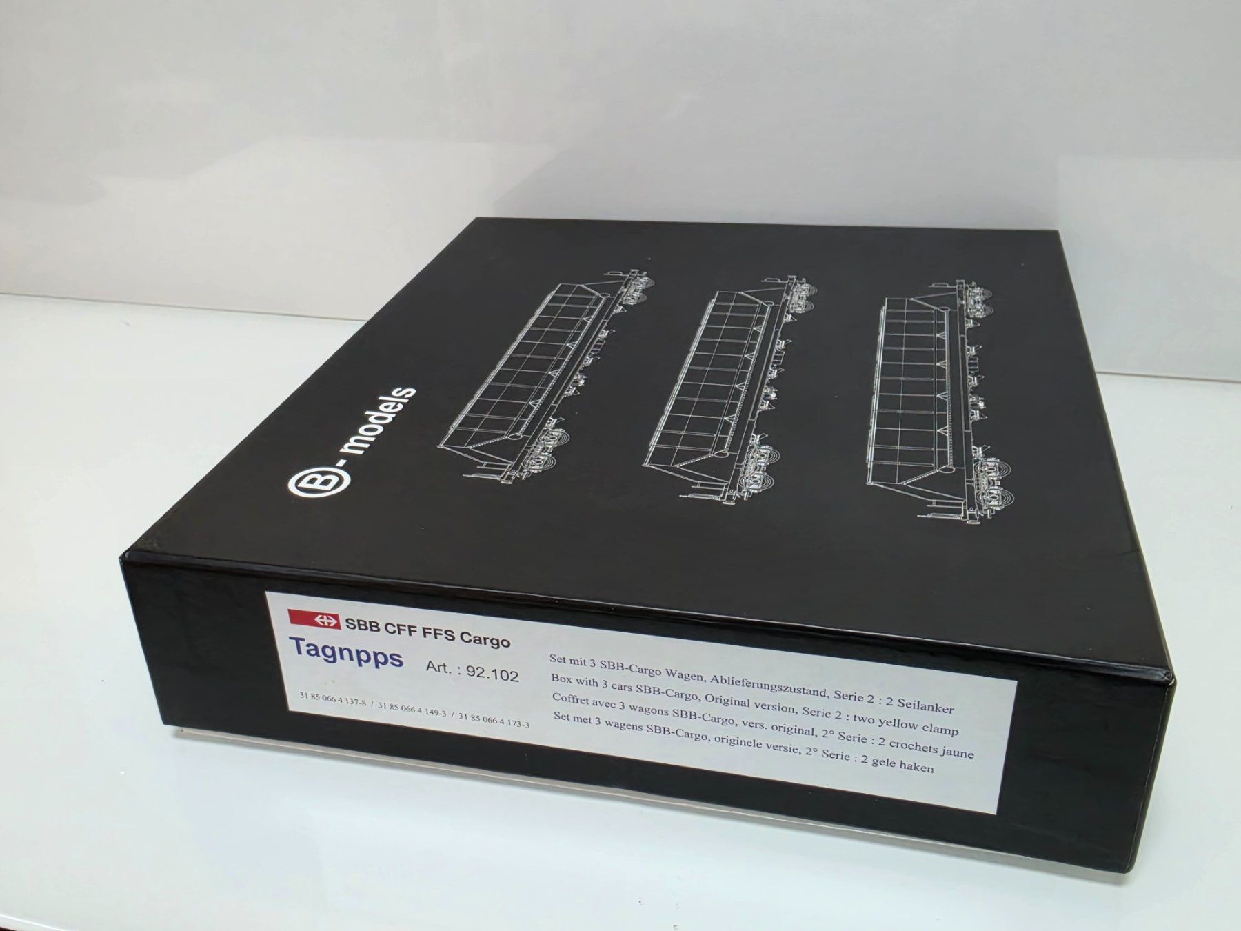 Modellini di ferrovie: B-Models SBB Cargo Wagenset neu – Nuovo e nell'imballaggio originale da Neuenhof venduto da ludovicco 4