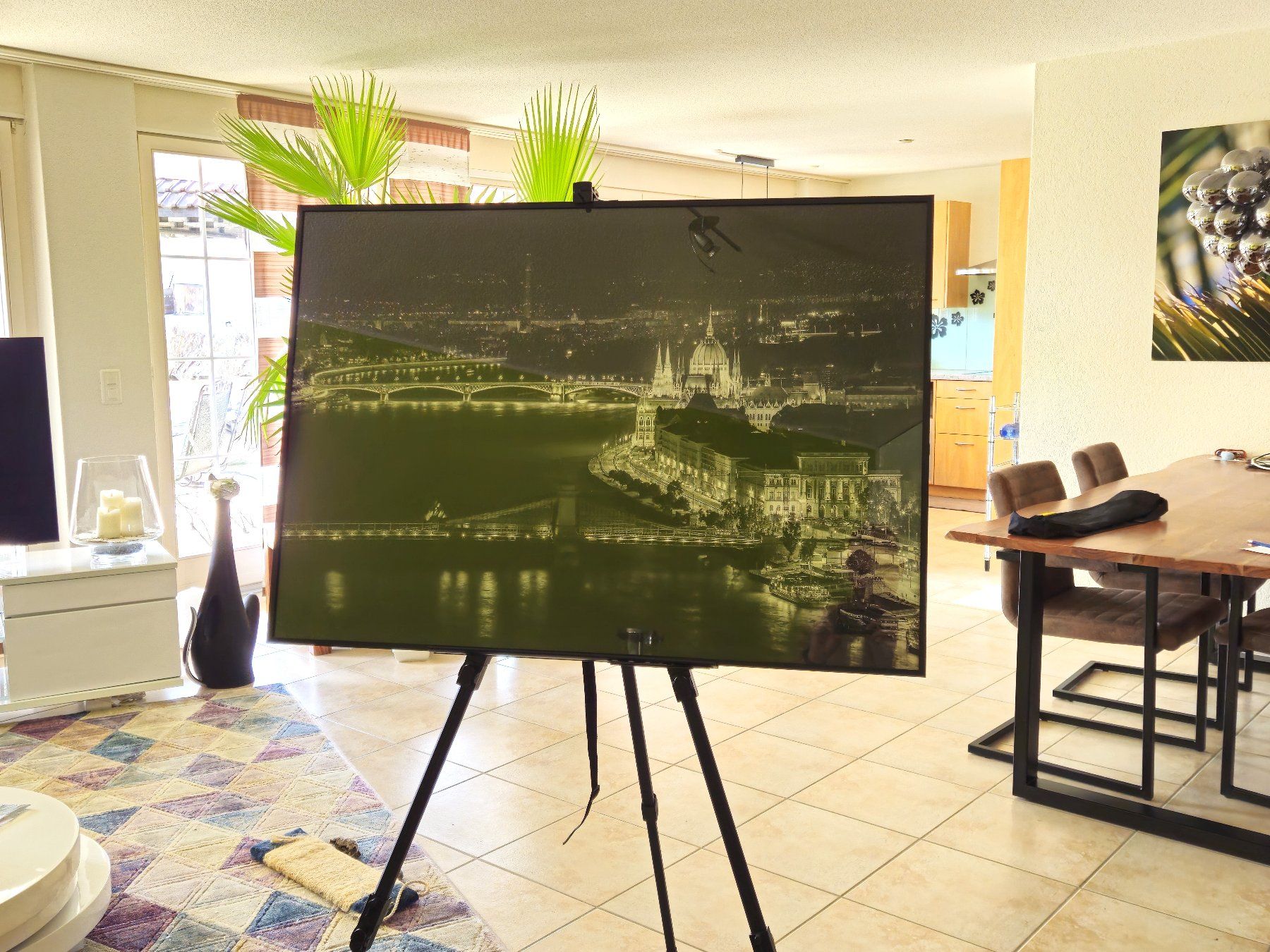Poster & Bilder: Foto 100cm x 70cm  Budapest by night – Neu (gemäss Beschreibung) aus Waltenschwil von Mafowi 2