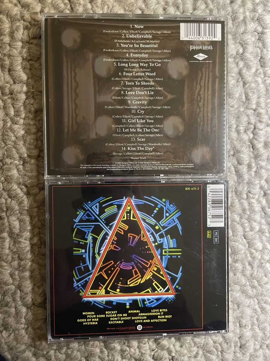 CD: 2x Def Leppard – Usato da Reinach AG venduto da trigger7811 1