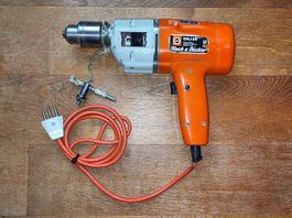 Vintage Bohrmaschine Black & Decker 'Made in England' !!!