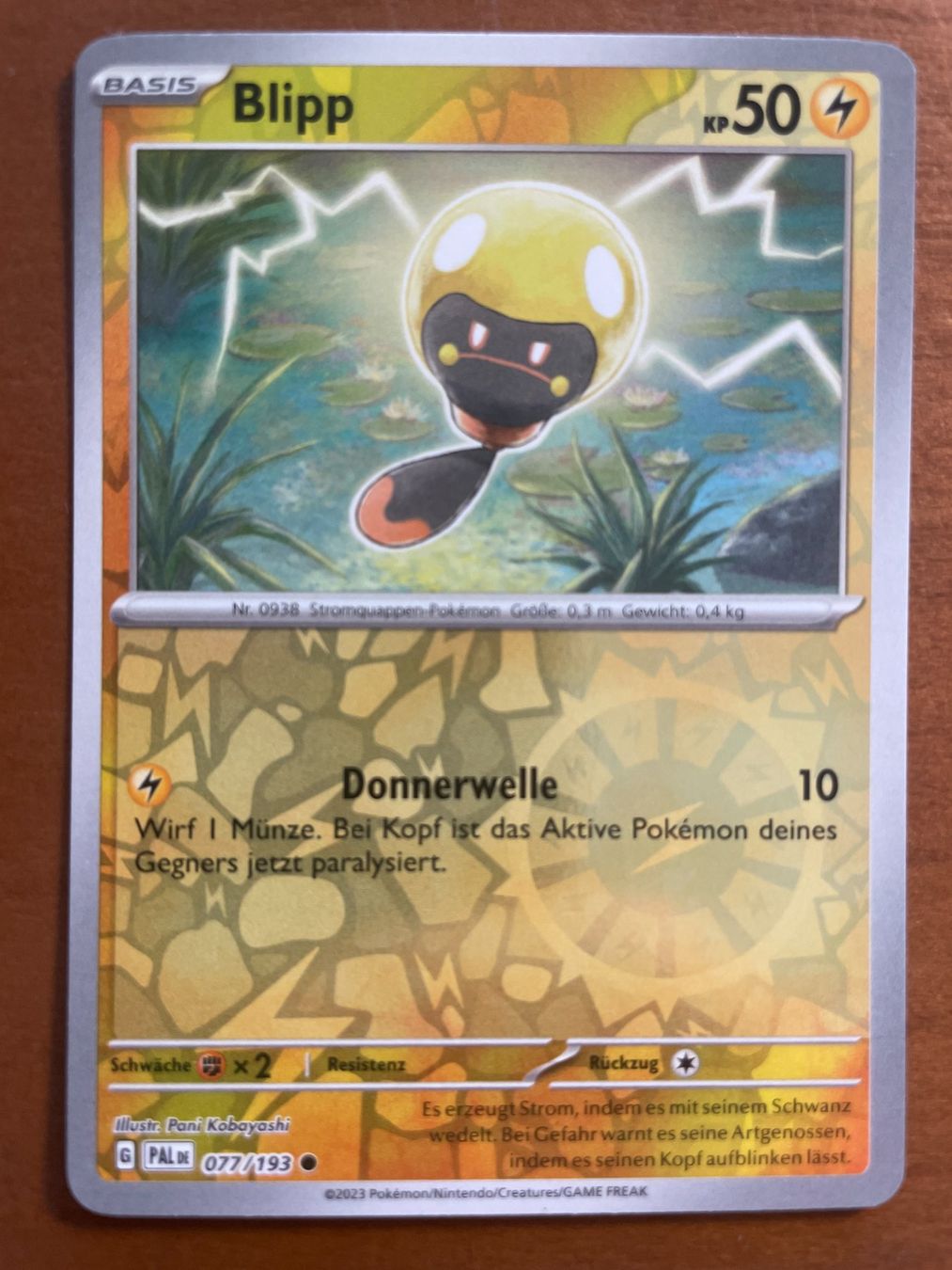 Pokémon Sammelbilder & Trading cards: Pokemon Blipp Reverse (Versand gratis) – Neu (gemäss Beschreibung) aus Chur von Angerson