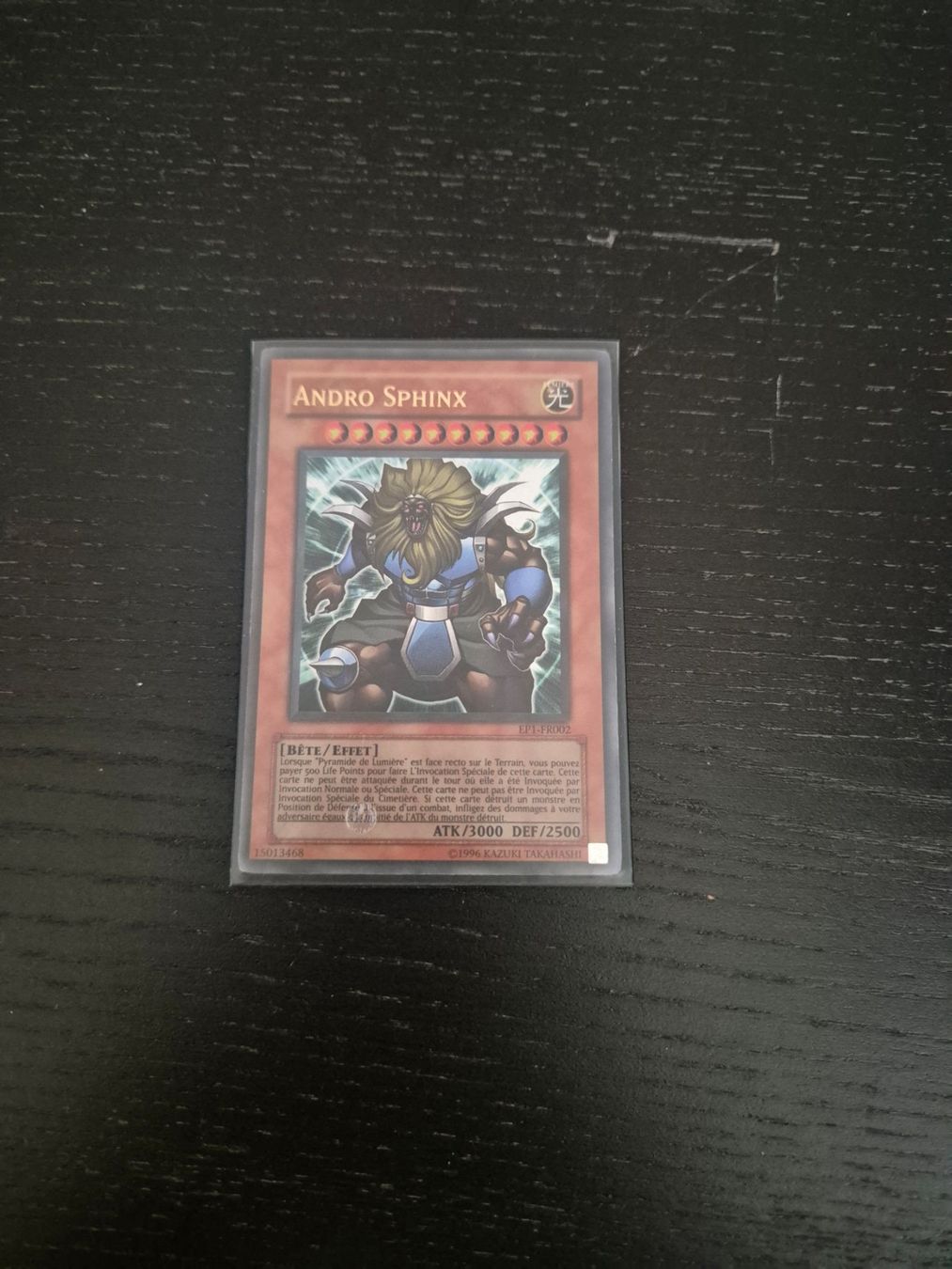 Yugioh Carte collezionabili: Yu-Gi-Oh - Andro Sphinx (EP1) – Usato da Lausanne venduto da l.fr