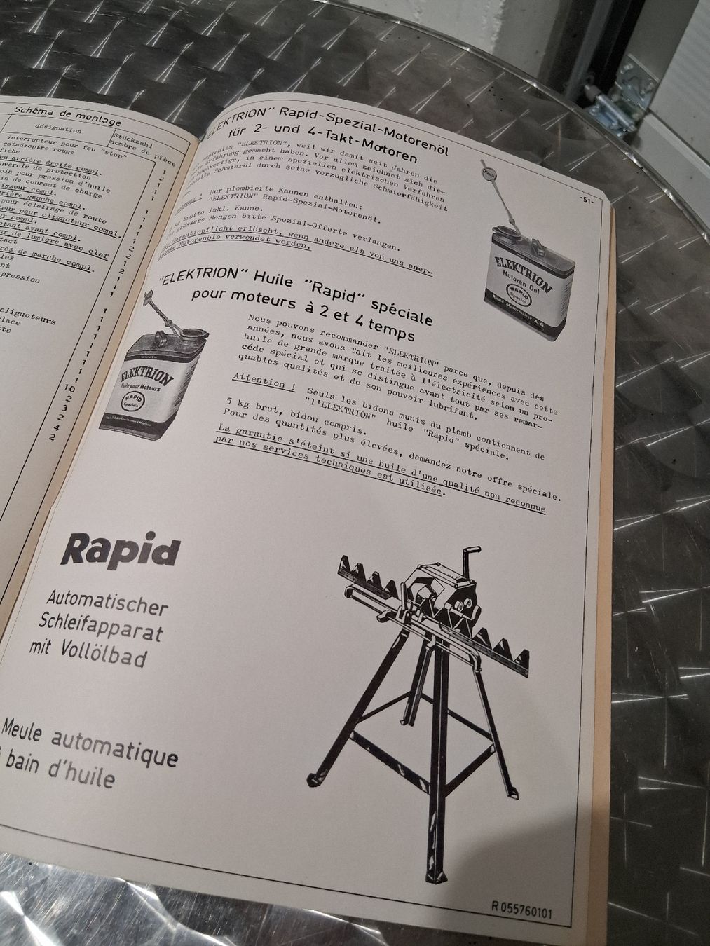 Libri: Originale Ersatzteilliste Rapid Alltrac 550 – Usato da Immensee venduto da for_fm7s 3
