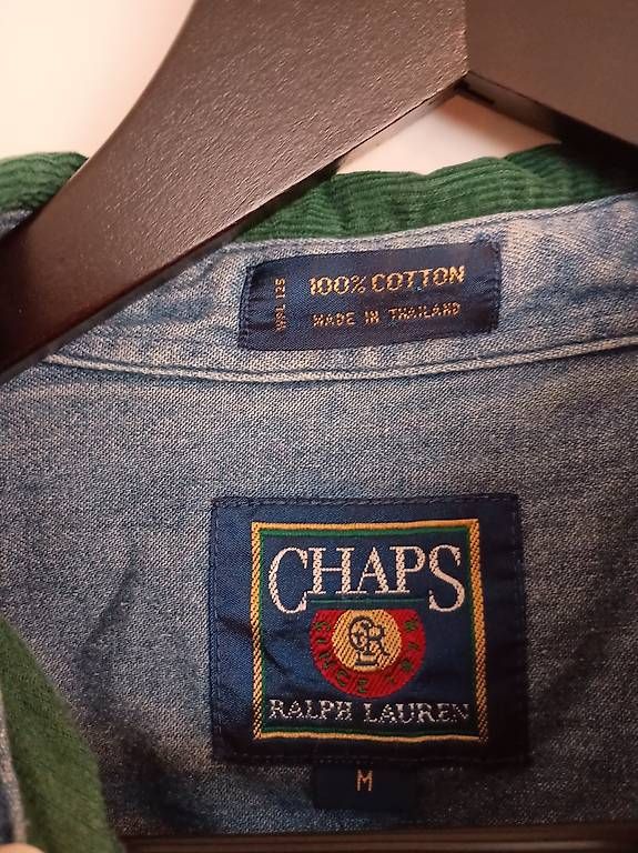 Ralph Lauren Camicie: Flaschengrünes Hemd von Ralph Lauren Chaps – Usato da Zürich venduto da Melianea 3
