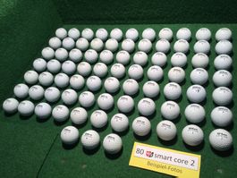 80 Golfbälle Wilson SMARTCORE (schön)