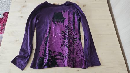 Cooles Langarmshirt von Charles Vögele, Grösse 128