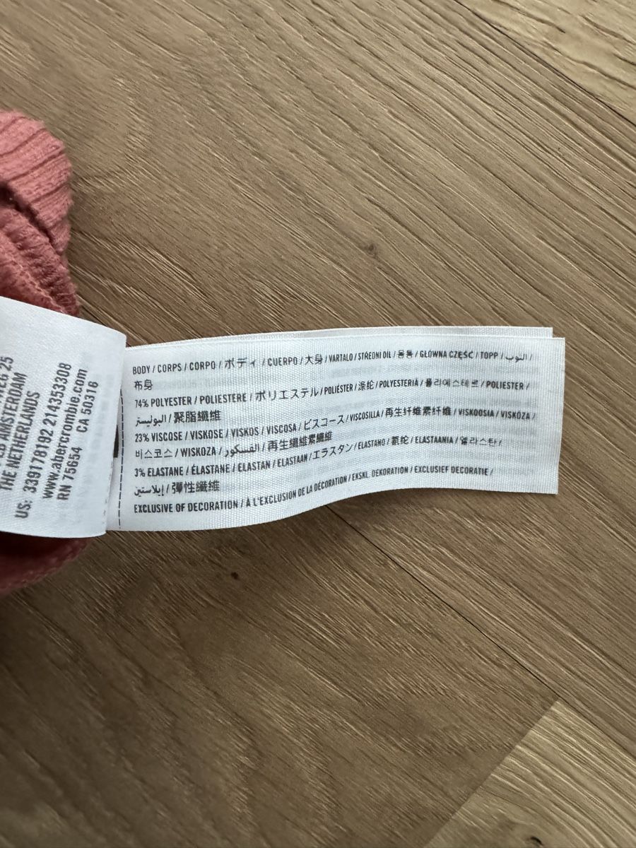 Hollister Maglioni & Felpe: Hollister Pullover cozy, Grösse M, rosa/rostrot – Usato da Frick venduto da Cirilla 3