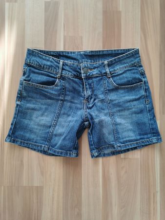 Padini Denim Shorts Jeans, Denimblau, Damen, S, EU 34