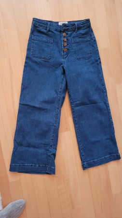  La Petite Etoile Weite Cropped Jeans
