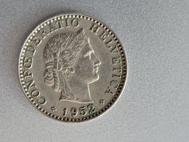 20 Rappen, Jahrgang 1952