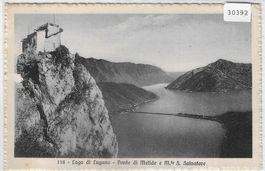 Lago di Lugano - Ponte di Melide et San