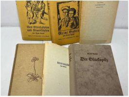 Ernst Balzli Sammlung 6 antike Bücher