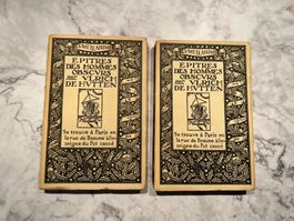 Epitres des Hommes Obcurs - Ulrich van Hutten 1933 Band 1/2