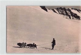 Gruss vom JUNGFRAUJOCH Polarhunde 1922