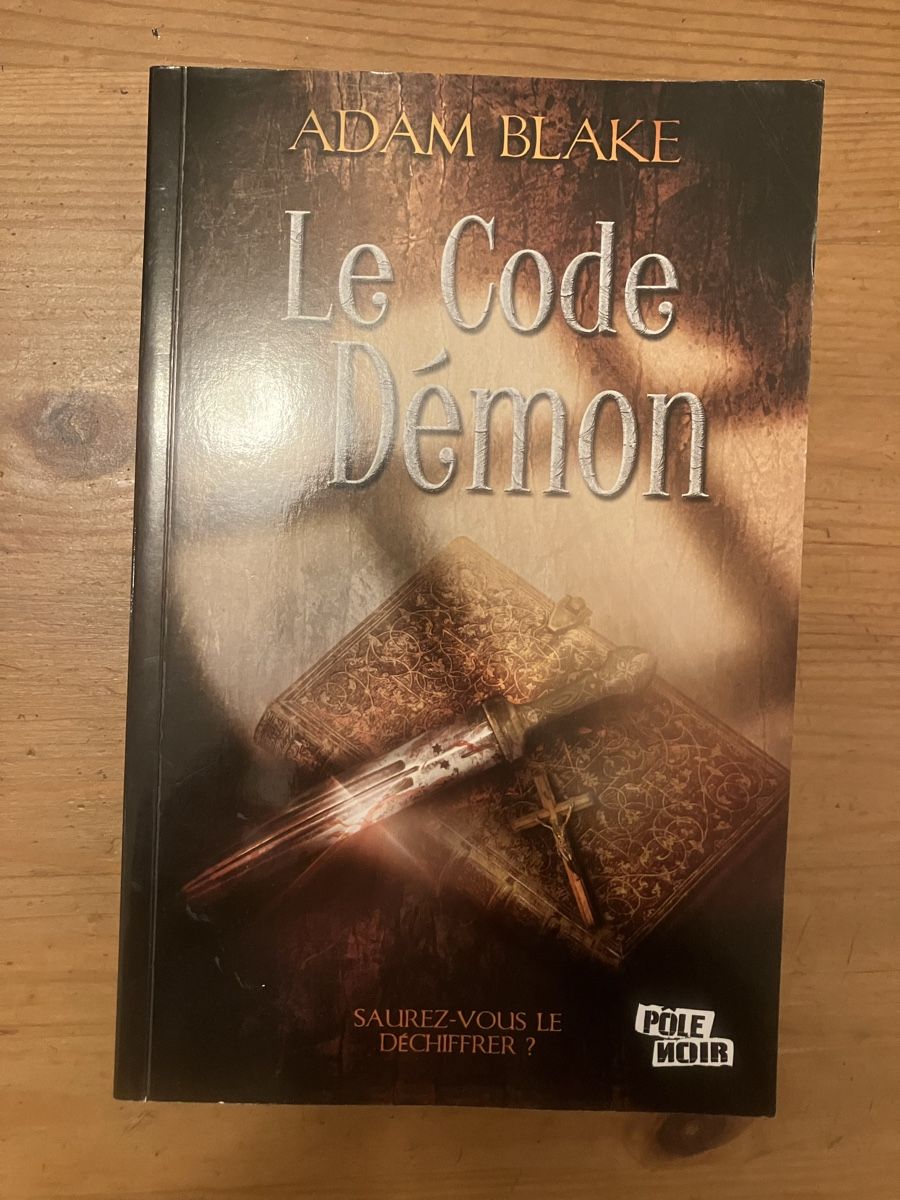 Libri: Le Code du Démon (Adam Blake)  – Usato da Meyrin venduto da Julien333