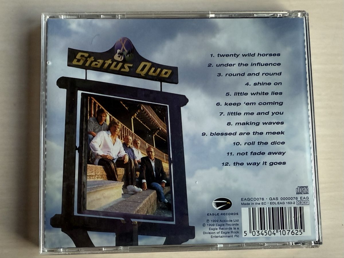 CD: Status Quo - Under The Influence - CD Album – Usato da Oberried Brienz venduto da Chyara 1