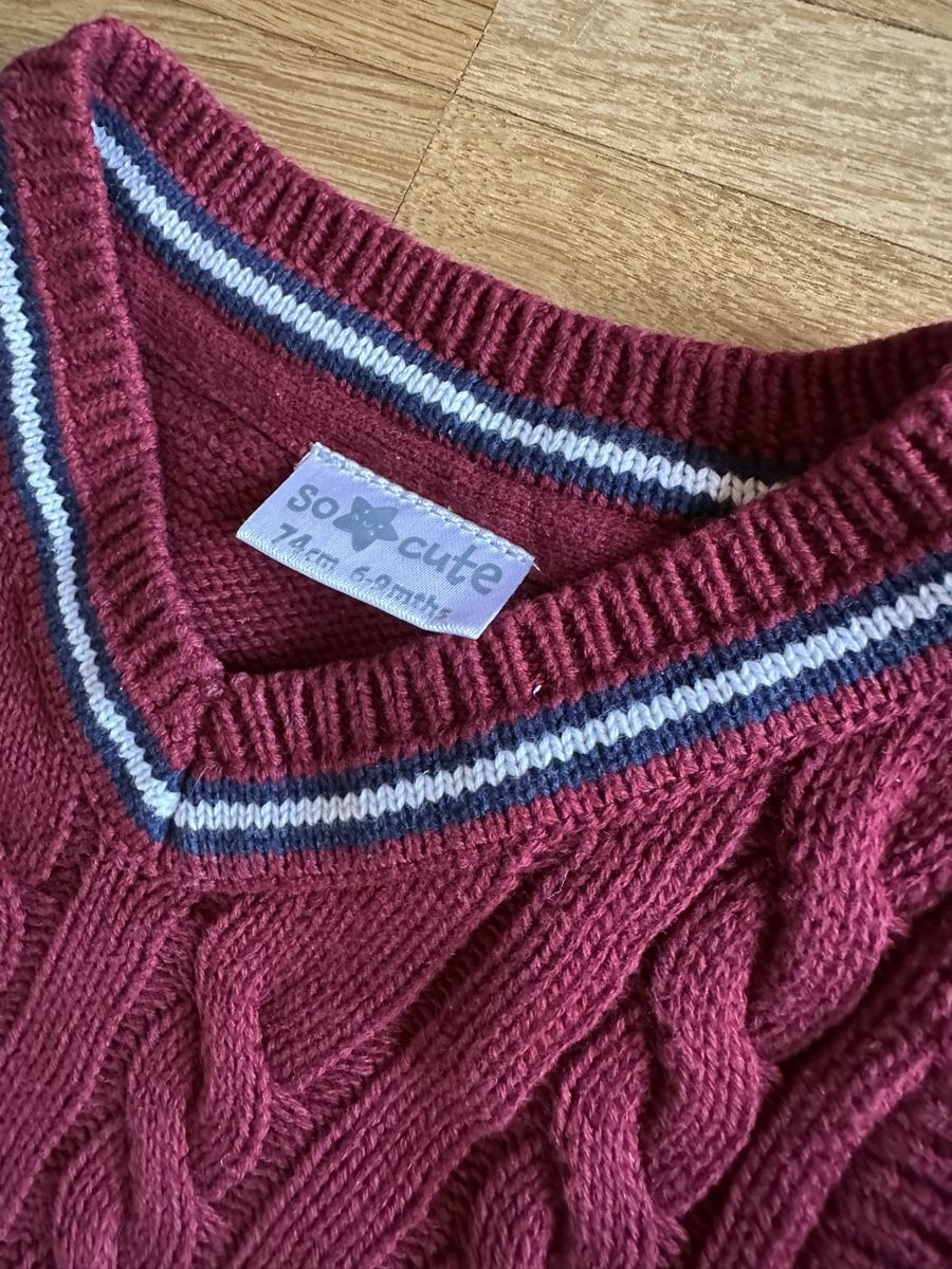 Lotti & Set di vestiti: Baby Weihnachten Set Pulli und Hemd 9-12 Monate – Nuovo (secondo la descrizione) da Kloten venduto da mariyama 3