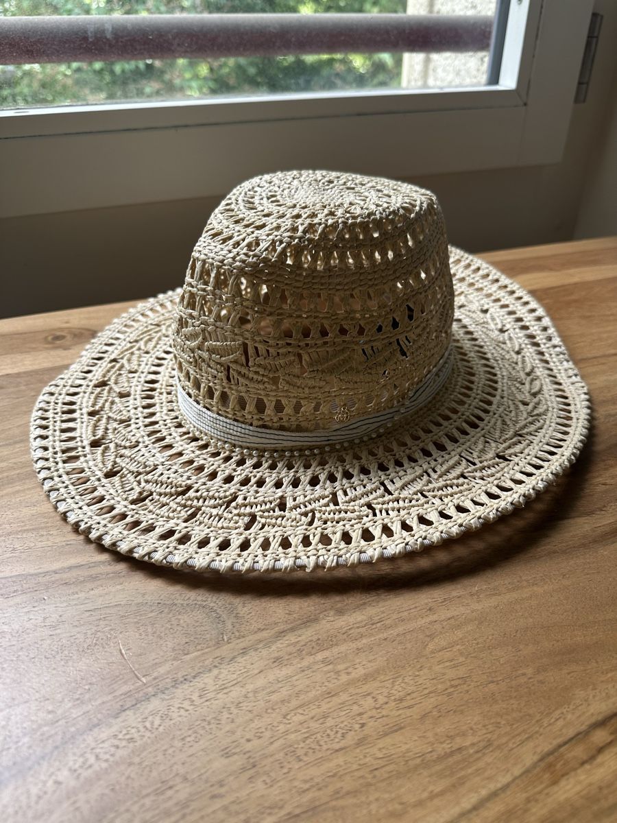Copricapi, berretti & cappellini: Maison Michel straw cow-boy hat size S – Nuovo (secondo la descrizione) da Geneve venduto da iri_dr5s 1