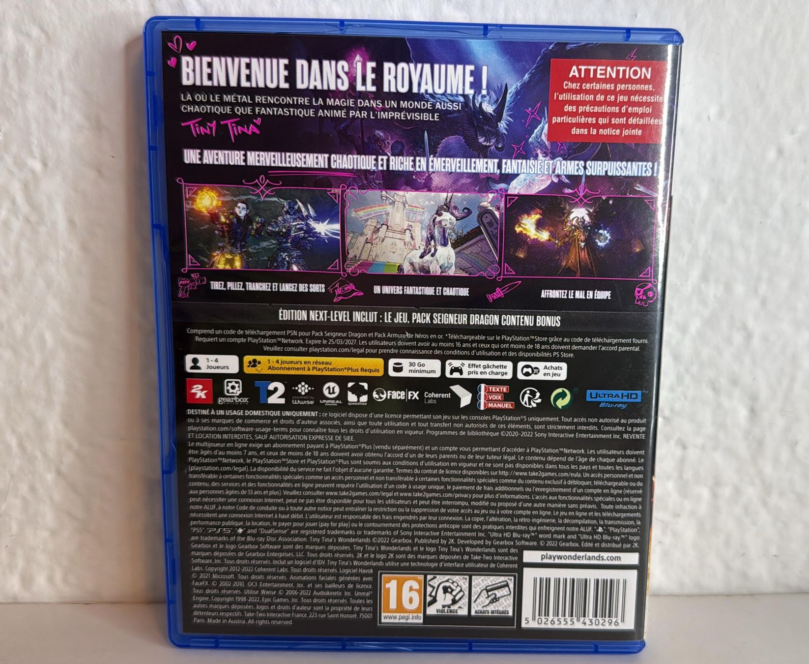 Giochi: Tiny Tina's Wonderlands PS5, Next Level Edition, Top! – Usato da Ehrendingen venduto da lax21 1