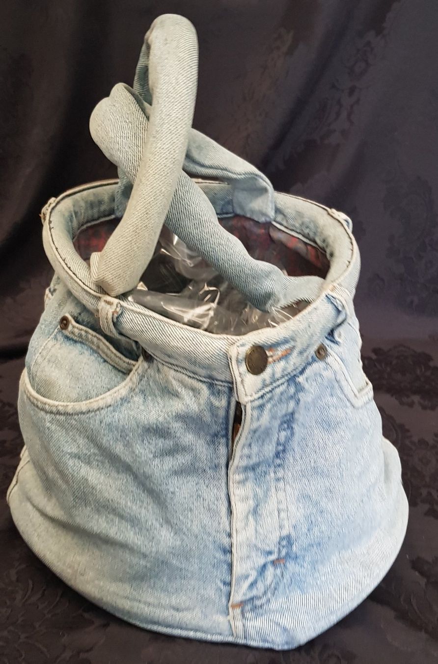 Borse: Jeans Einkaufstasche Eimzelstück – Nuovo (secondo la descrizione) da Figino venduto da mayam63 2