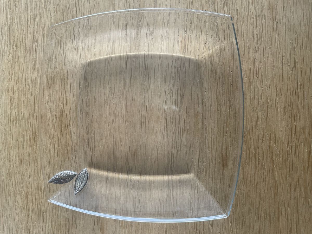 Piatti: Teller aus Glas und Silber – Usato da Horw venduto da Spi8992