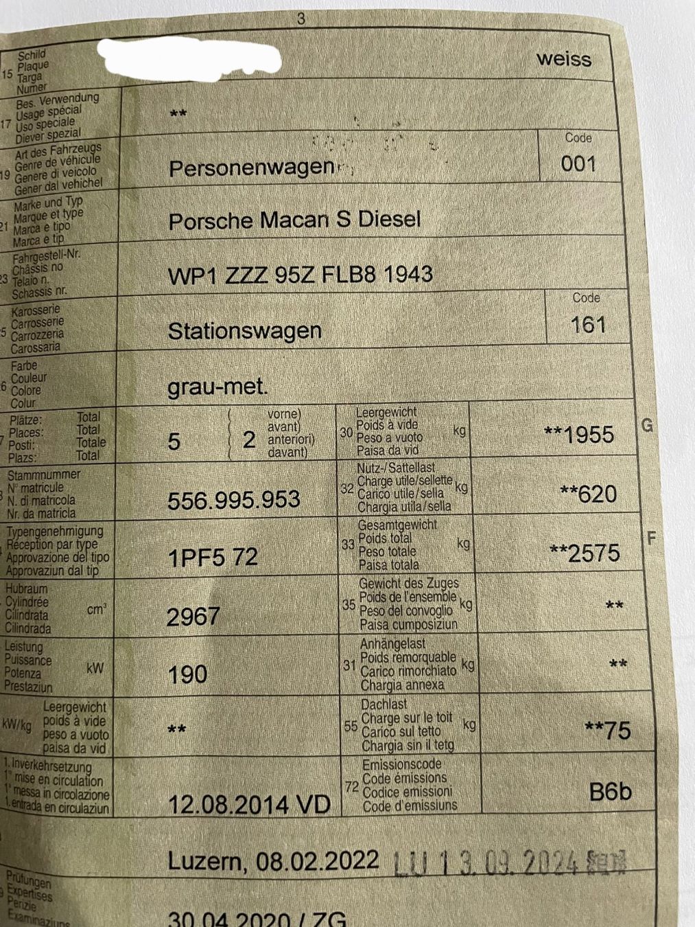 Porsche Tutti pezzi di ricambio auto: Porsche Macan 95B Lenkgetriebe elektrisch – Usato da Vitznau venduto da mis_x7w7 5