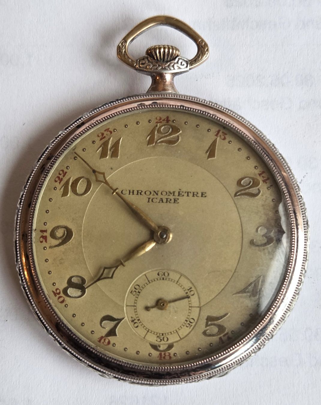 Orologi: Silber Taschenuhr aus Nachlass – Usato da Kriens venduto da 1mars10