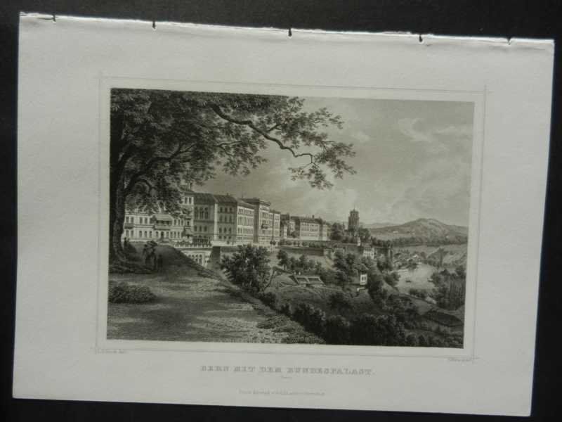 Gravures: Bern Bundespalast – D'occasion à Risch par Rischli15