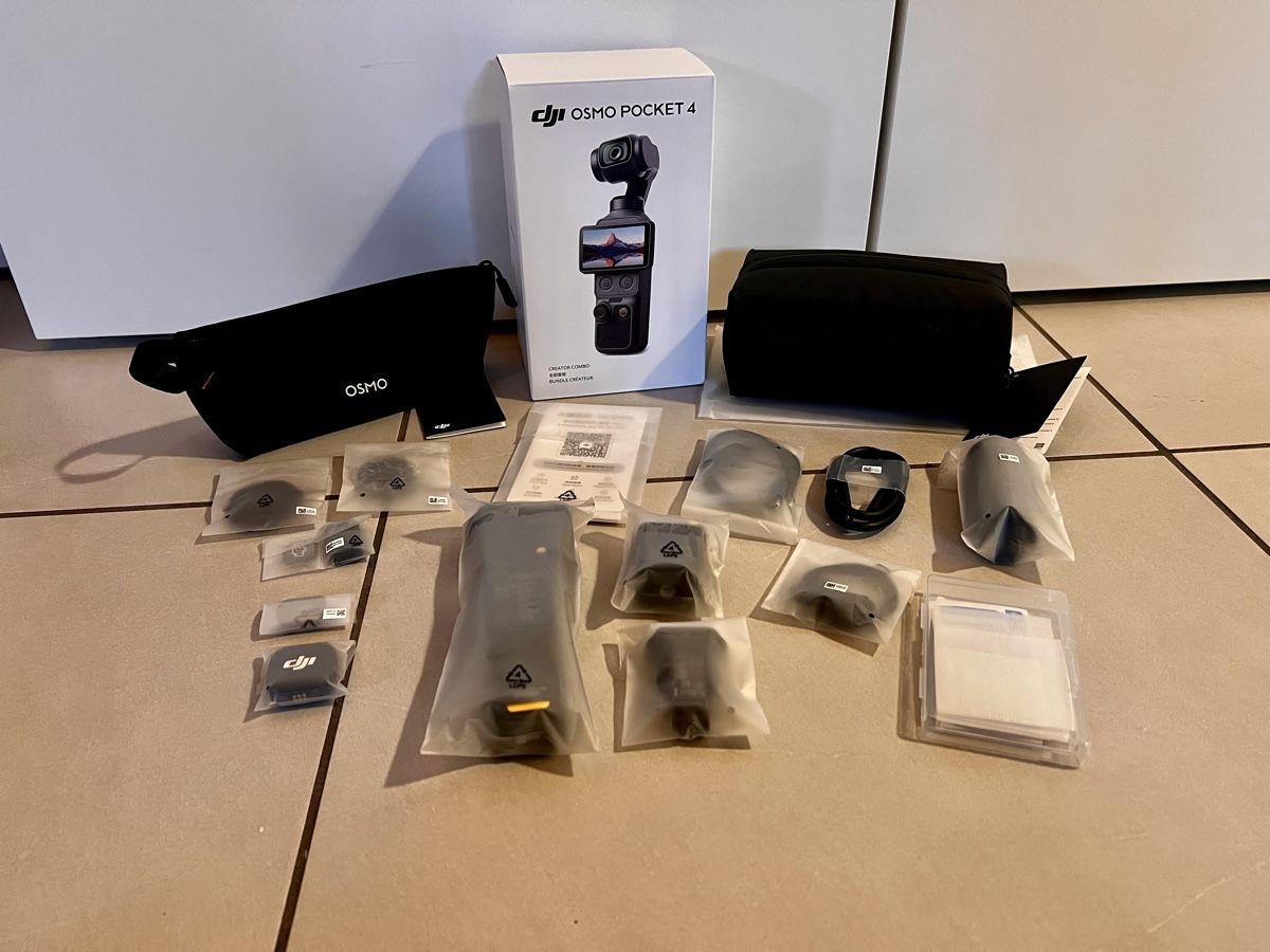 DJI Camcorder: DJI Osmo Pocket 4 Creator Combo – Neu (gemäss Beschreibung) aus Winterthur von Concorde12 5