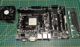 Motherboard Gigabyte F2A88XM + CPU AMD A8-7600