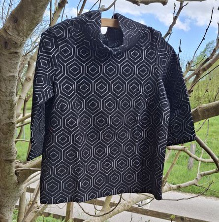 S.Oliver Shirt mit weitem Kragen, Gr. 36, Top Zustand!