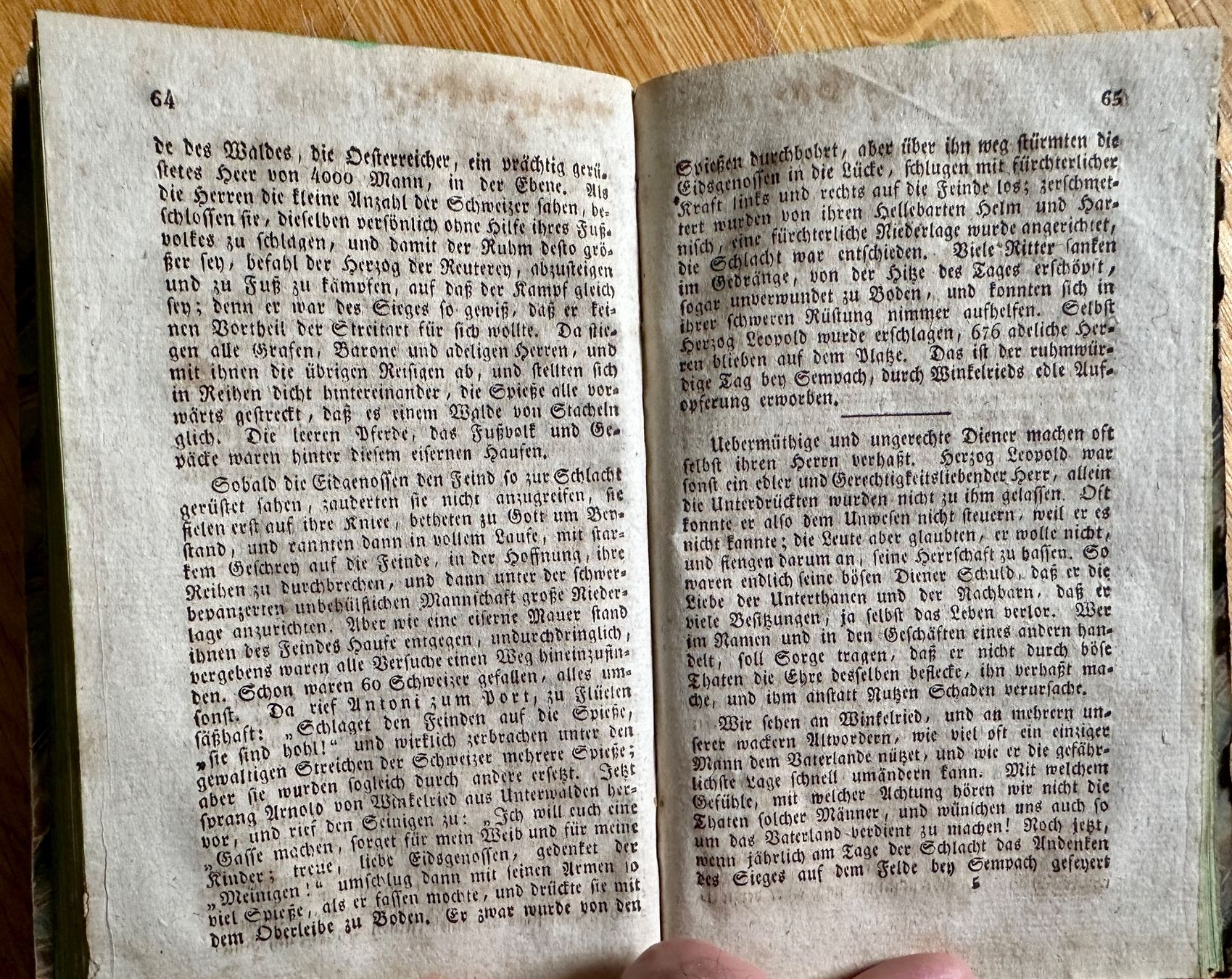 Bücher: Sammlung v. Zügen d. Heldenmuths u. Biedersinns d. Schweizer – Gebraucht aus Zürich von allp 5